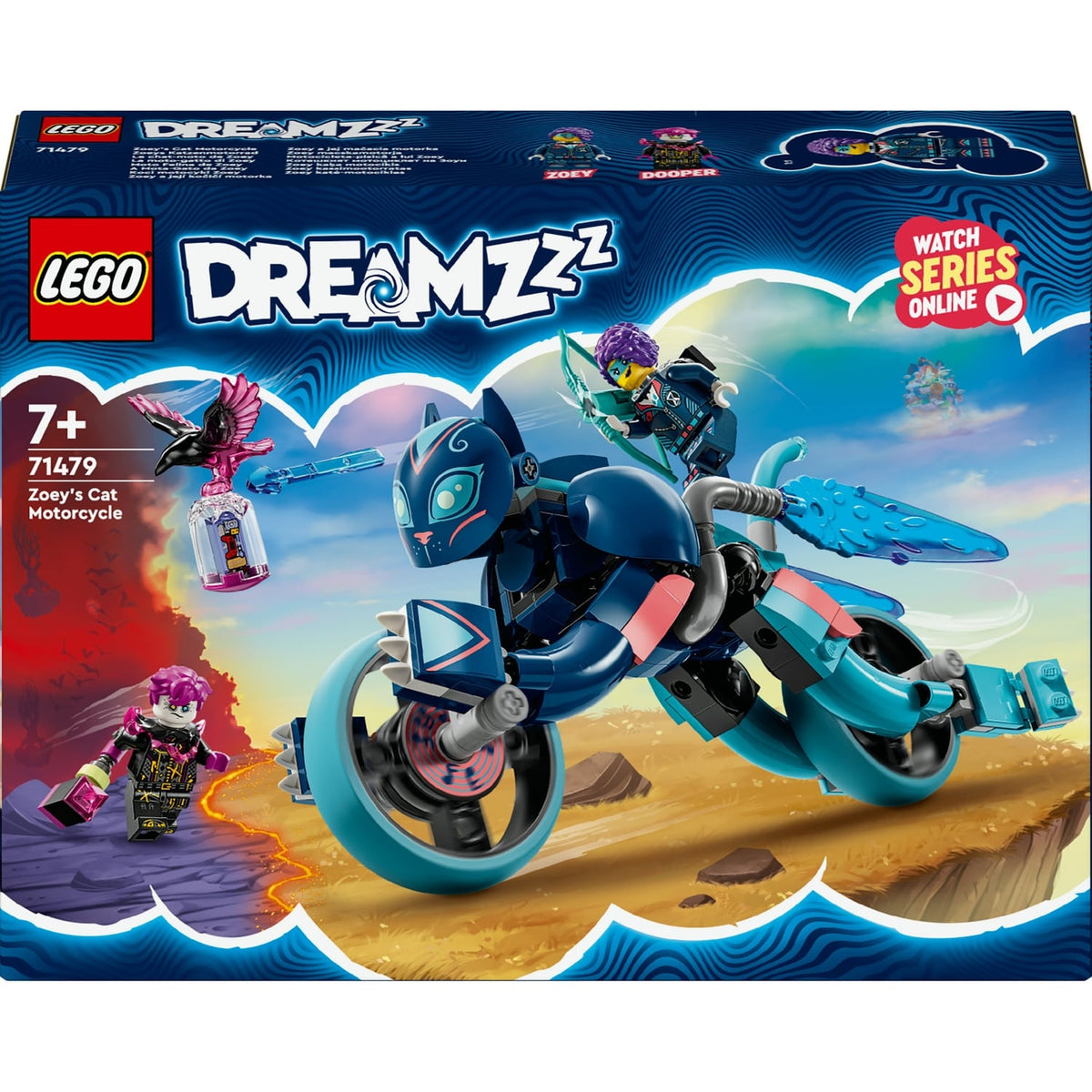 LEGO DREAMZzz Le Chat-moto de Zoey 71479