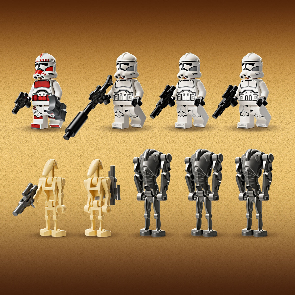 LEGO Star Wars Pack de Combat des Clone Troopers et Droïdes de Combat 75372
