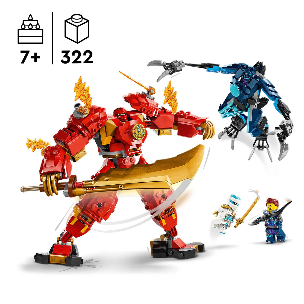 LEGO Ninjago Le Robot Élémentaire du Feu de Kai 71808