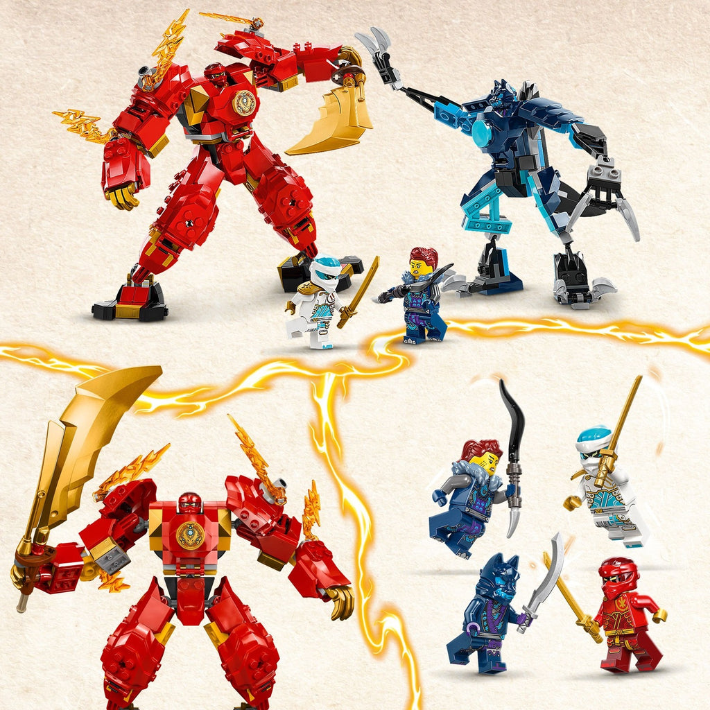 LEGO Ninjago Le Robot Élémentaire du Feu de Kai 71808
