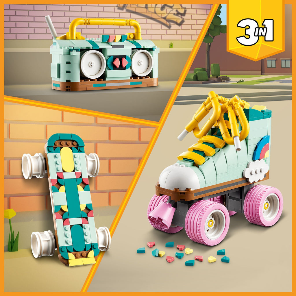 LEGO Creator Les Patins à Roulettes Rétro 31148