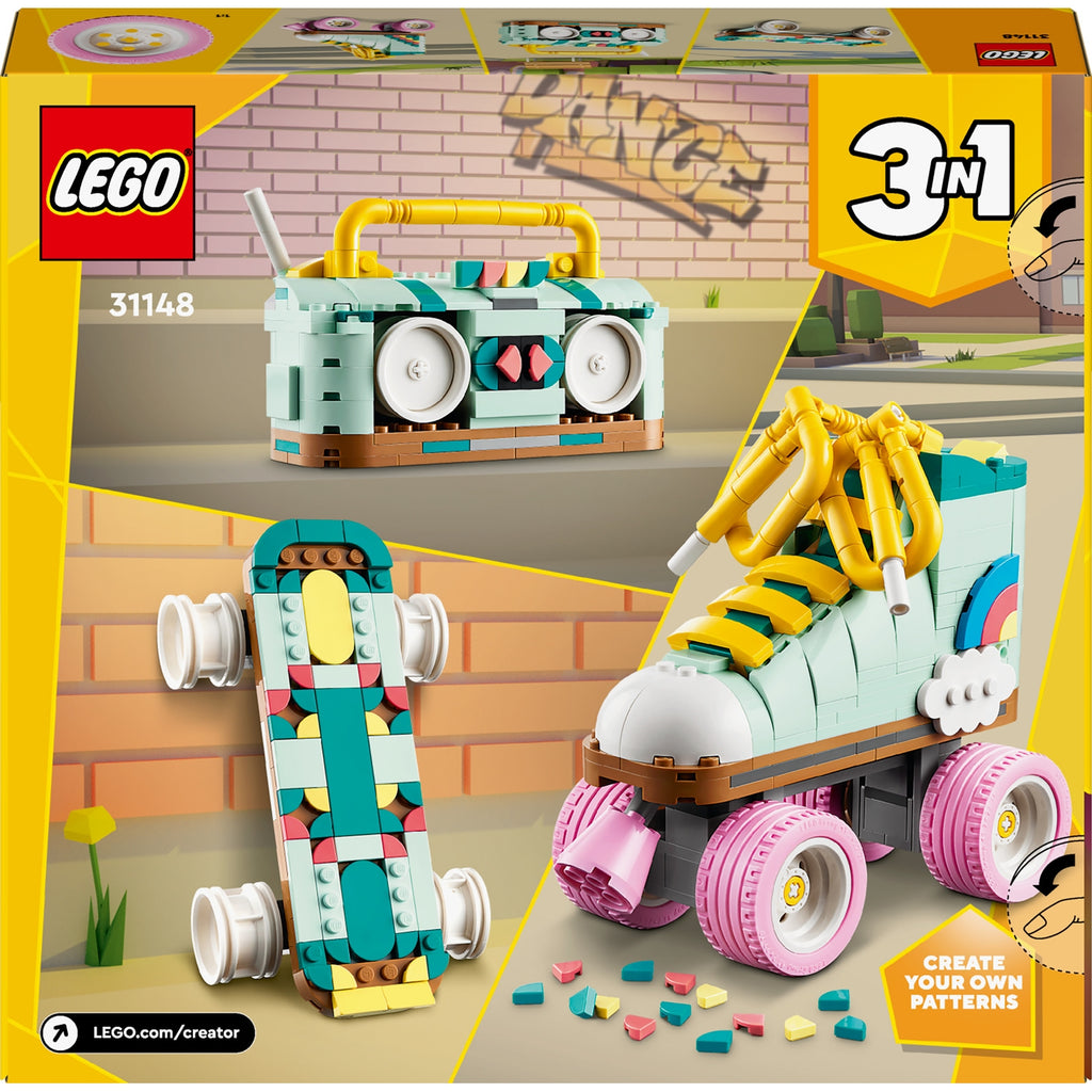 LEGO Creator Les Patins à Roulettes Rétro 31148