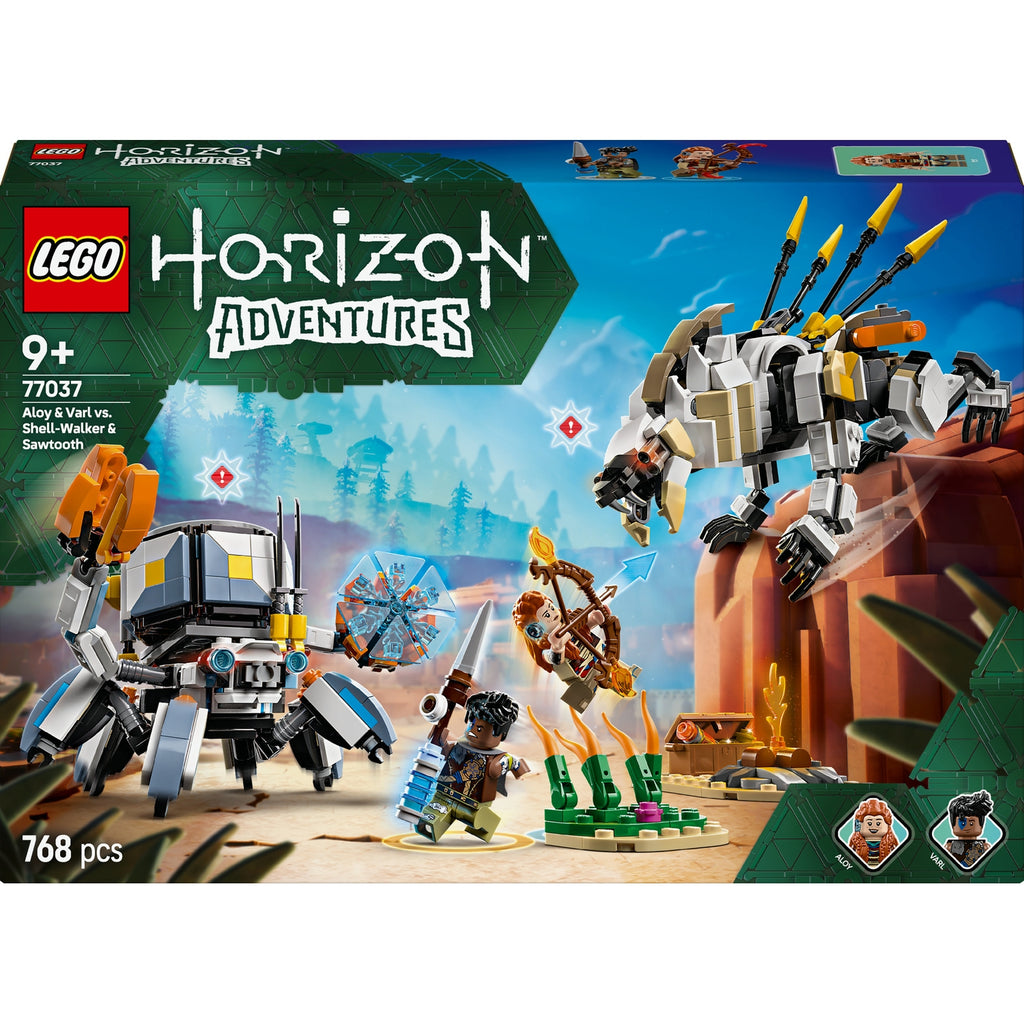 LEGO Horizon Aloy et Varl contre Testudien et Dents de scie 77037