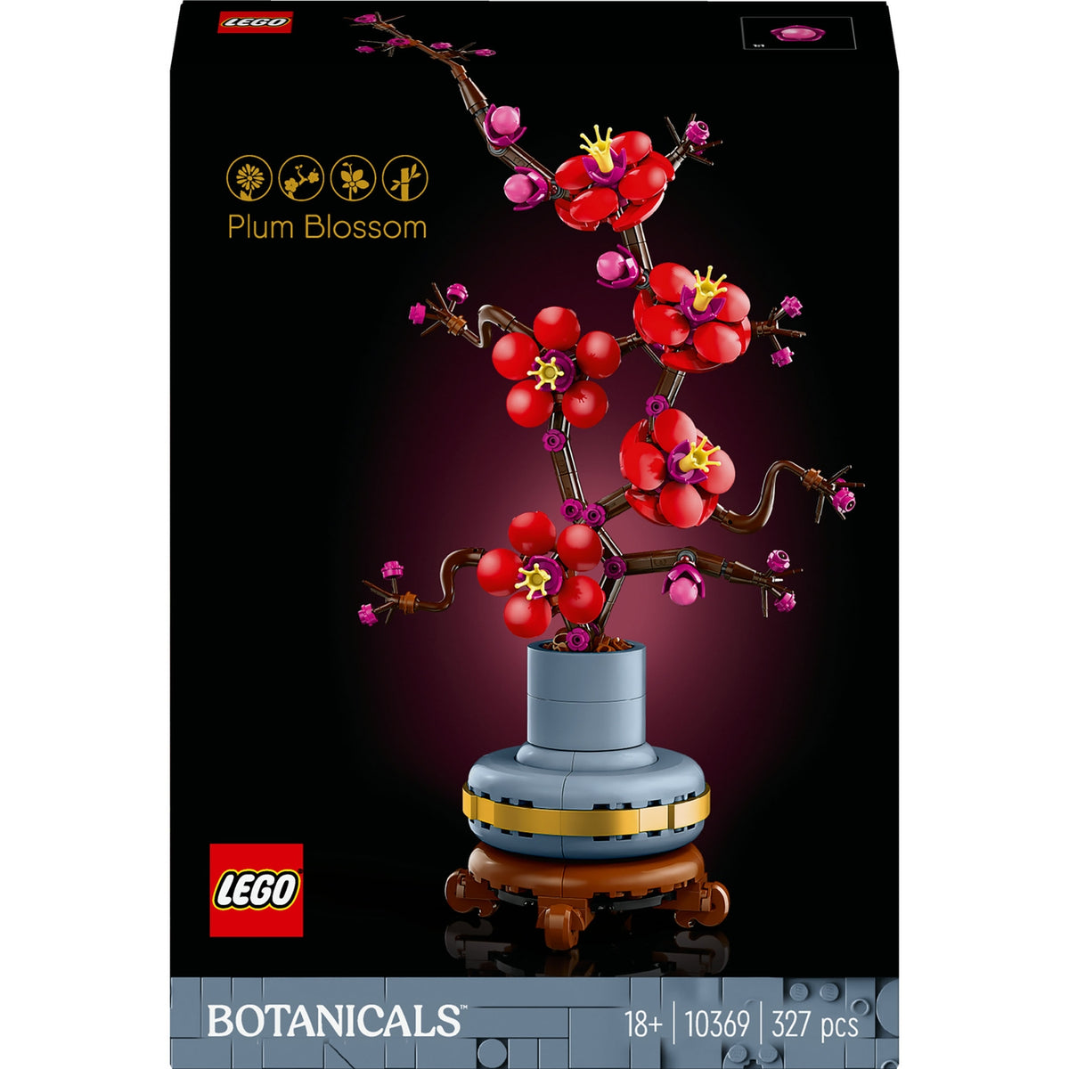 LEGO Icons Les Fleurs de Prunier 10369