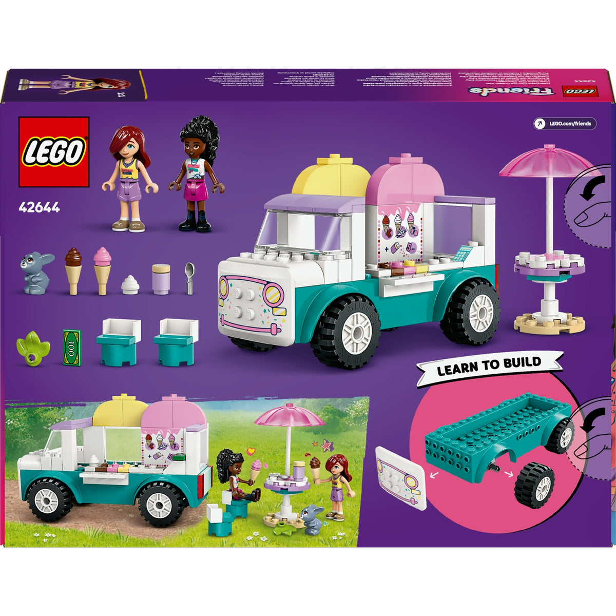 LEGO Friends Le Camion de Glace de Heartlake City 42644