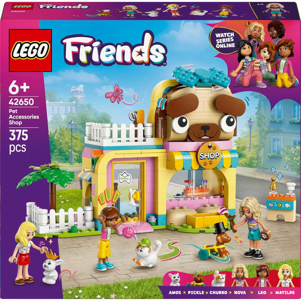 LEGO Friends La Boutique d'accessoires pour les Animeaux de Compagnie 42650