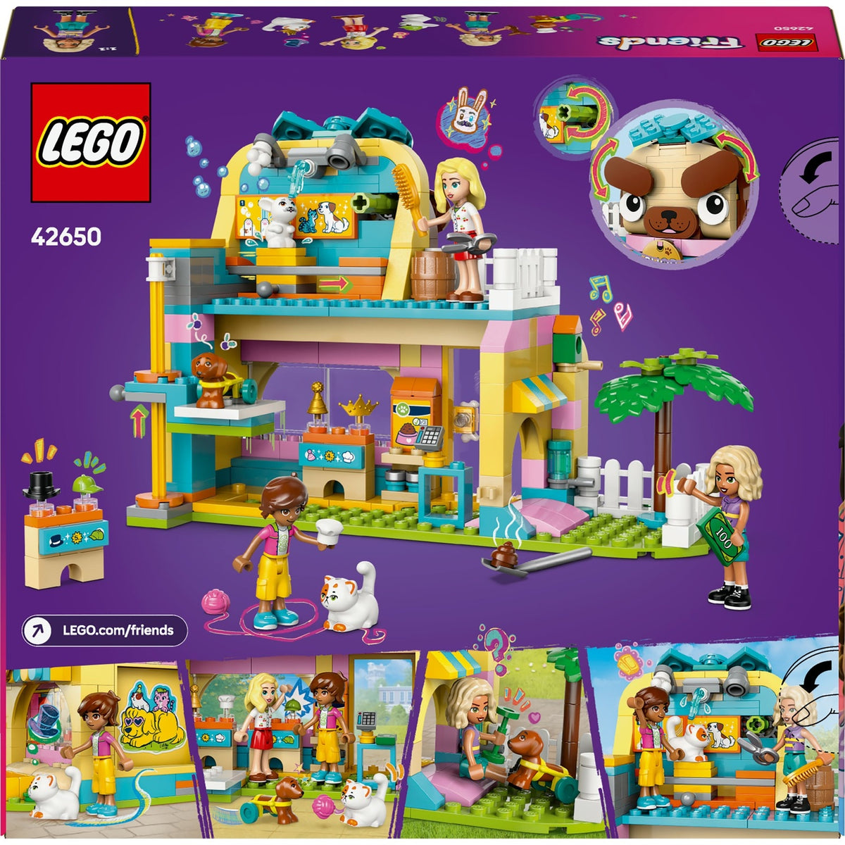 LEGO Friends La Boutique d'accessoires pour les Animeaux de Compagnie 42650