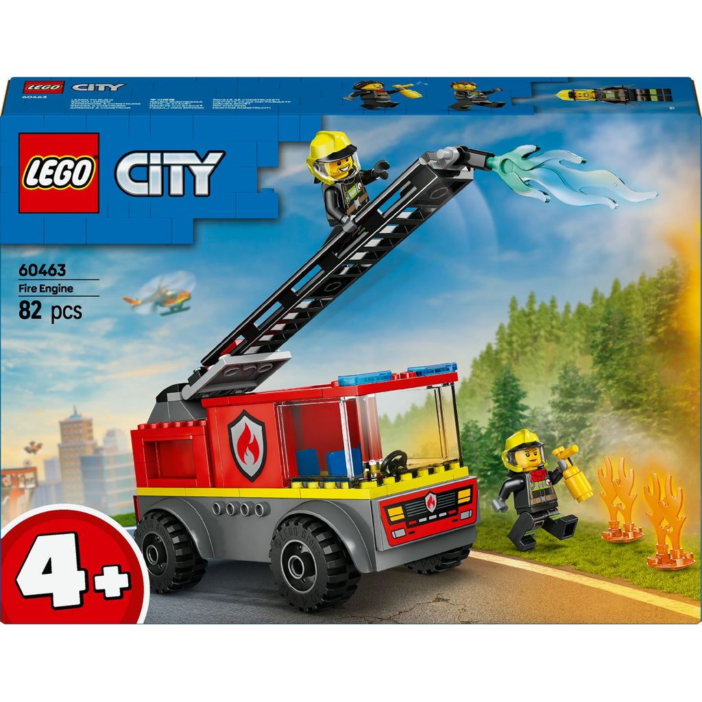 LEGO City Camion de Pompier avec Echelle 60463