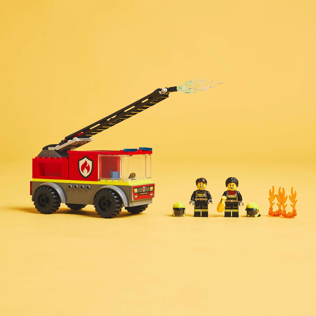 LEGO City Camion de Pompier avec Echelle 60463