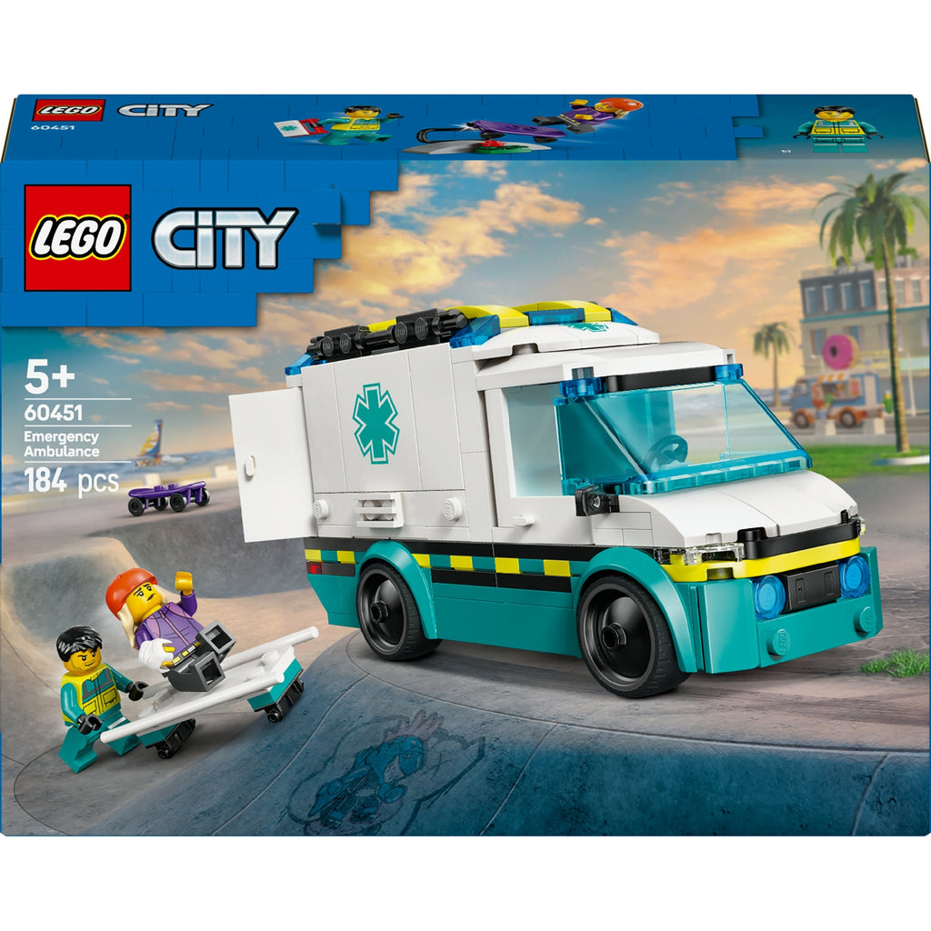 LEGO City L'Ambulance de Secours 60451