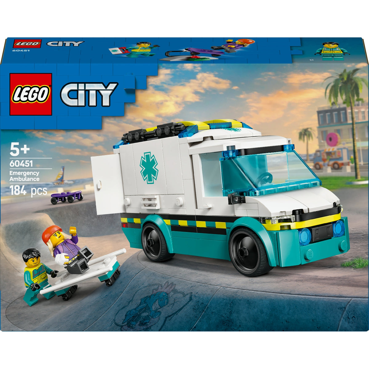LEGO City L'Ambulance de Secours 60451