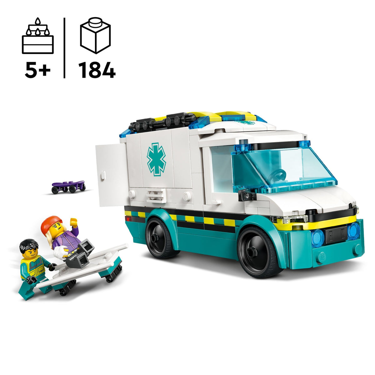 LEGO City L'Ambulance de Secours 60451