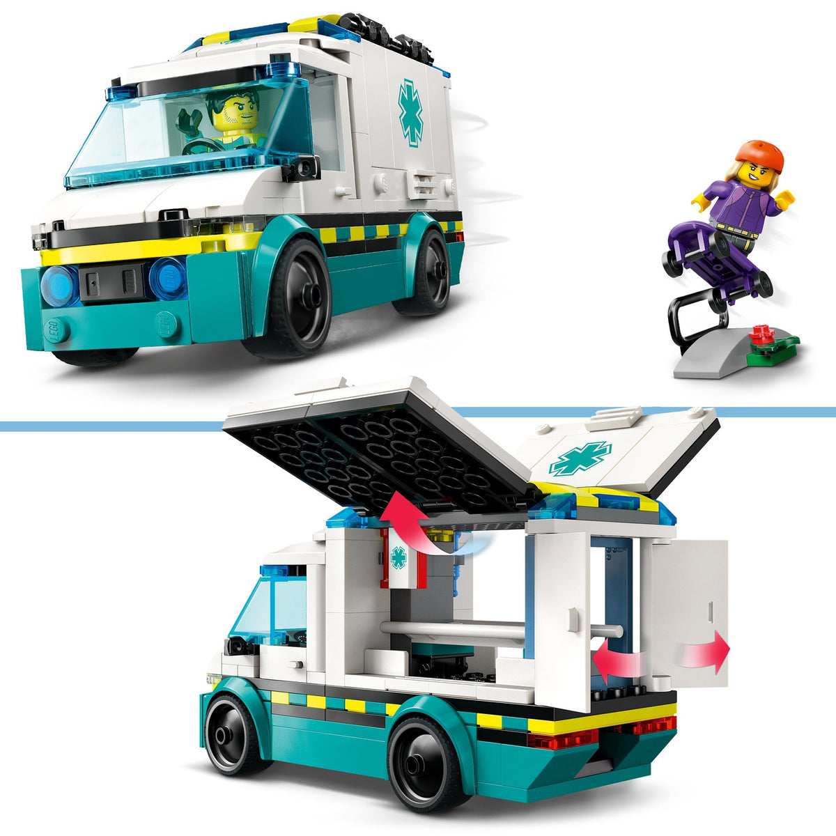 LEGO City L'Ambulance de Secours 60451