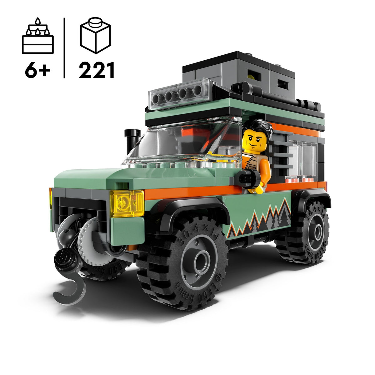 LEGO City Le Camion 4x4 Tout-Terrain 60447