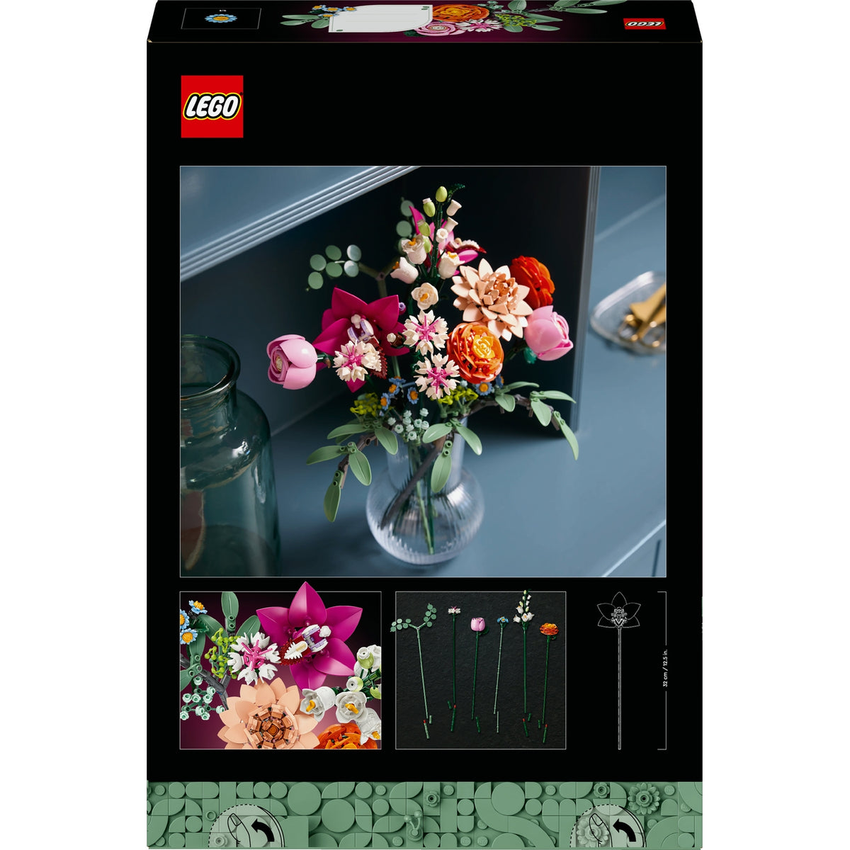 LEGO Botanicals Le Joli Bouquet de fleurs Roses 10342