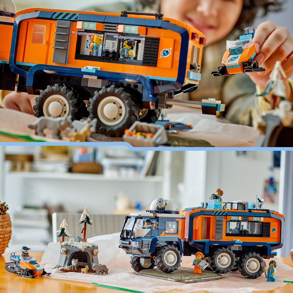LEGO City Le Camion Scientifique des Explorateurs en Arctique 60471