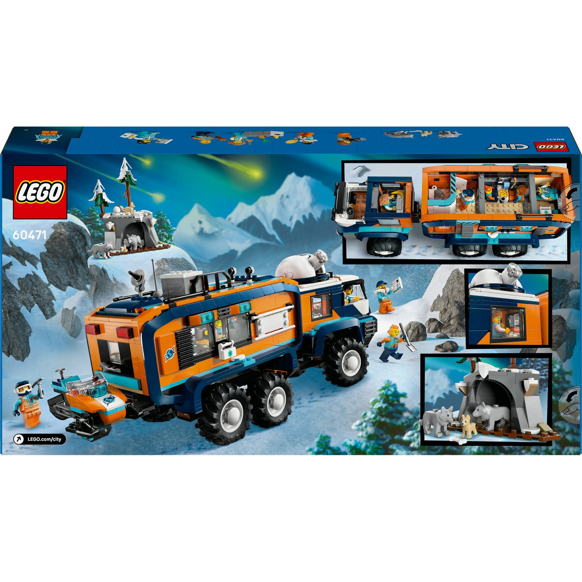 LEGO City Le Camion Scientifique des Explorateurs en Arctique 60471