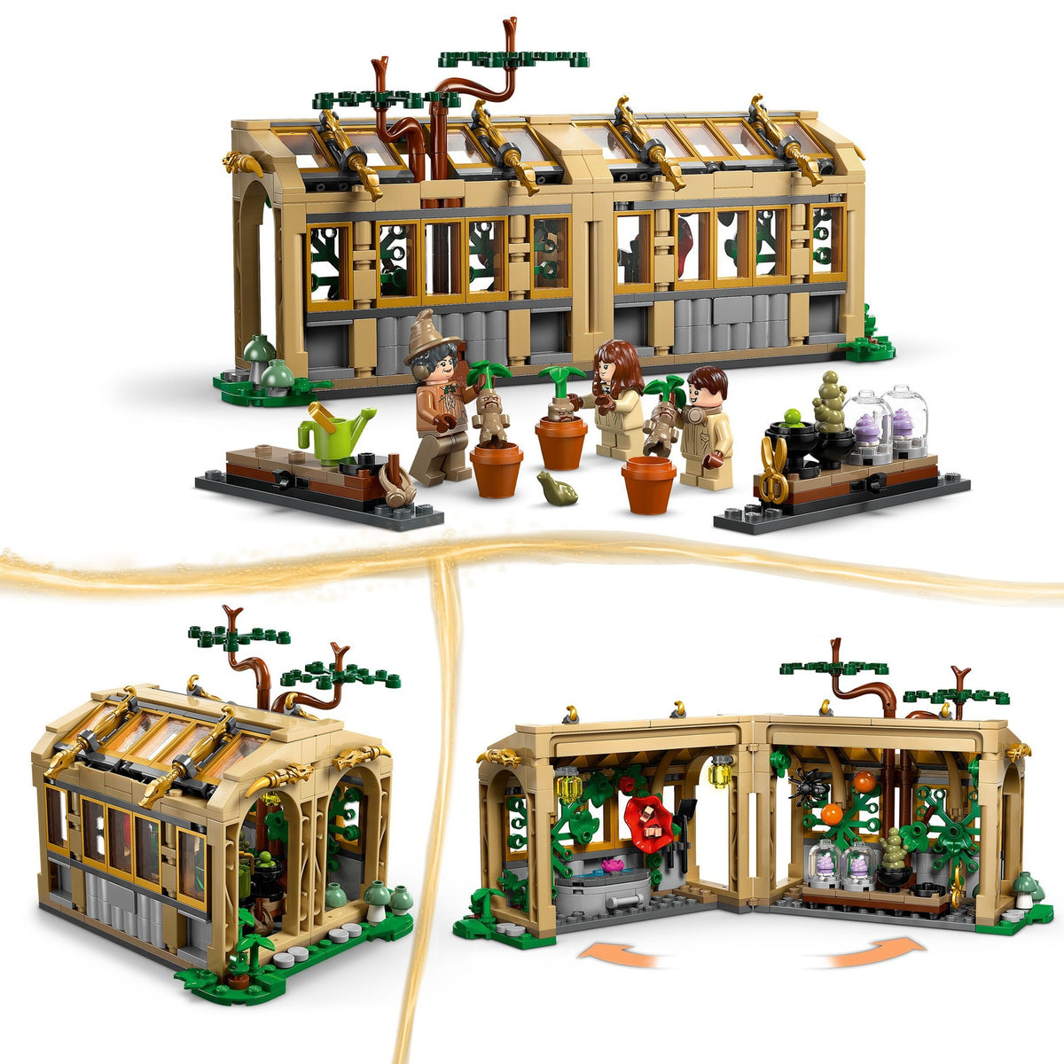 LEGO Harry Potter Le Château De Poudlard : Le Cours de Botanique 76445