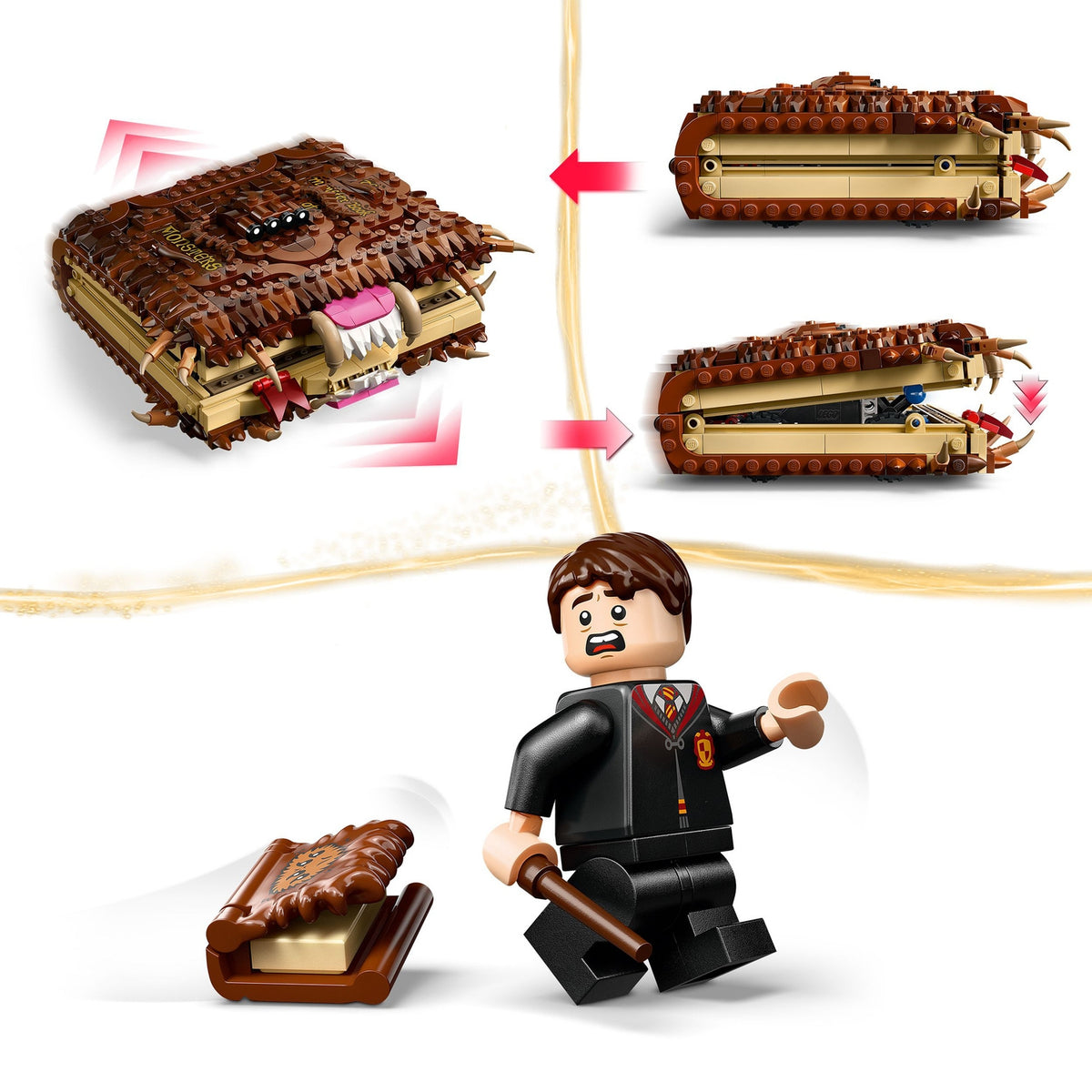 LEGO Harry Potter Le Monstrueux Livre Des Monstres 76449