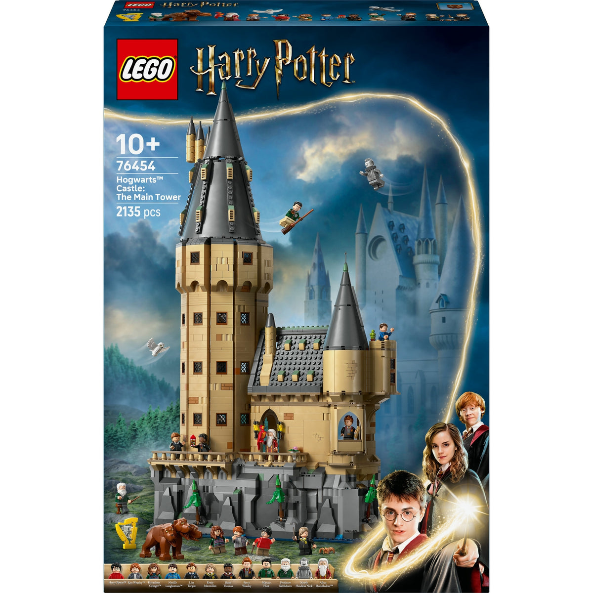 LEGO Harry Potter Le Château de Poudlard : la Tour Principale, Cadeau Magique 76454
