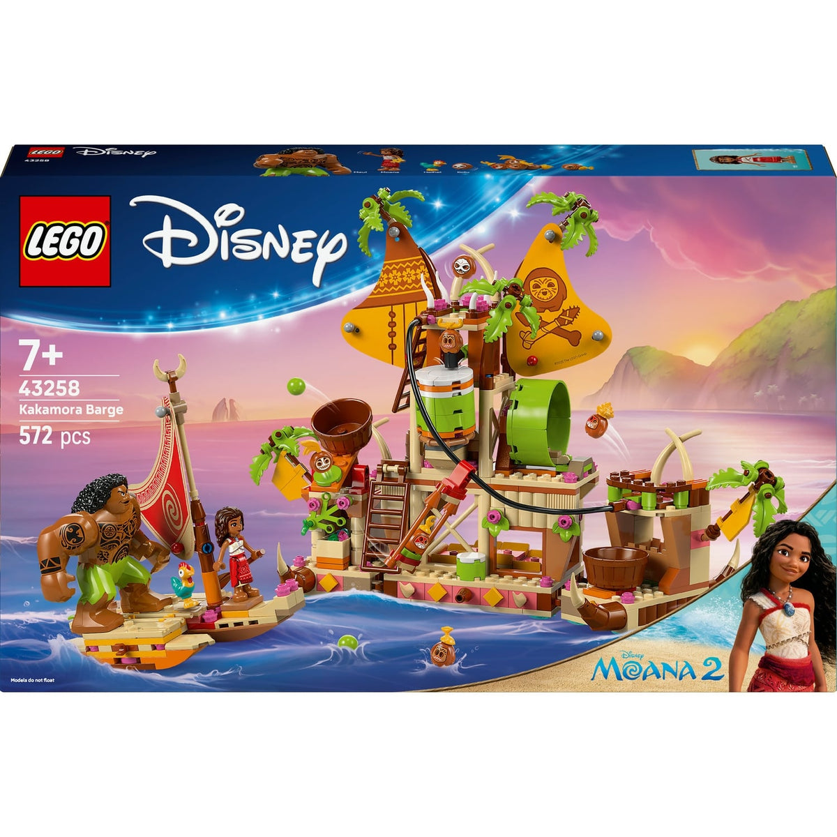 LEGO Disney Princess Le Navire des Kakamora 43258