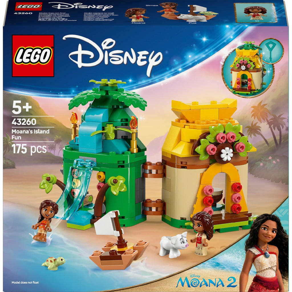 LEGO Disney Princess L'île de Vaiana Miniature 43260