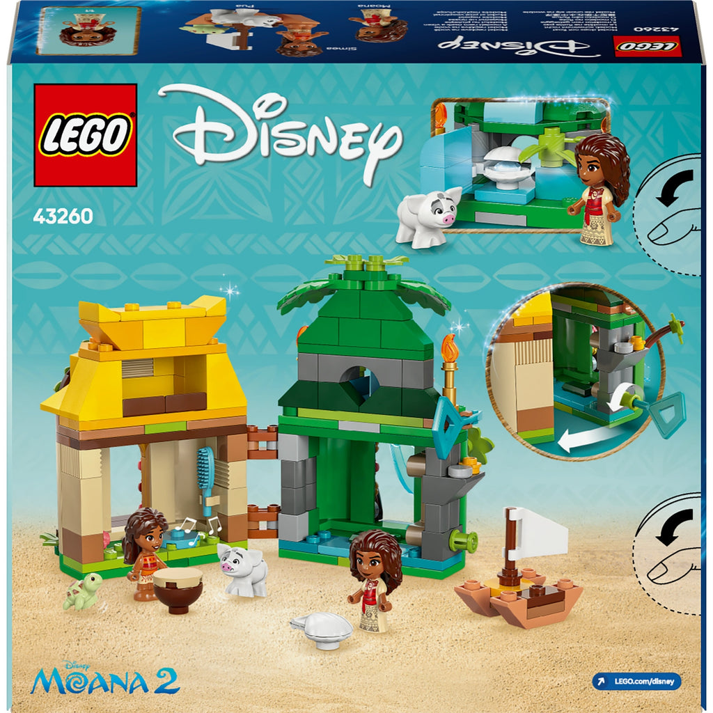 LEGO Disney Princess L'île de Vaiana Miniature 43260