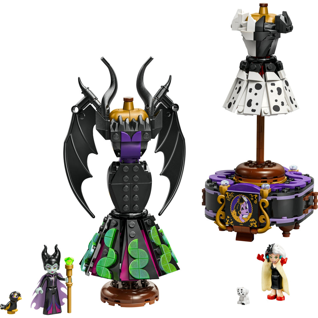LEGO Disney Les robes de Maléfique et Cruella D’Enfer 43262