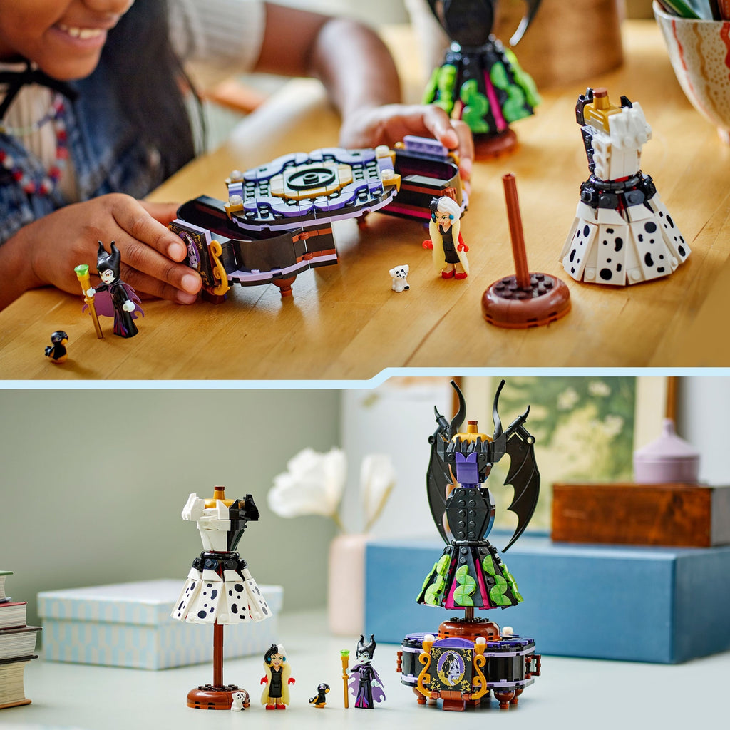 LEGO Disney Les robes de Maléfique et Cruella D’Enfer 43262