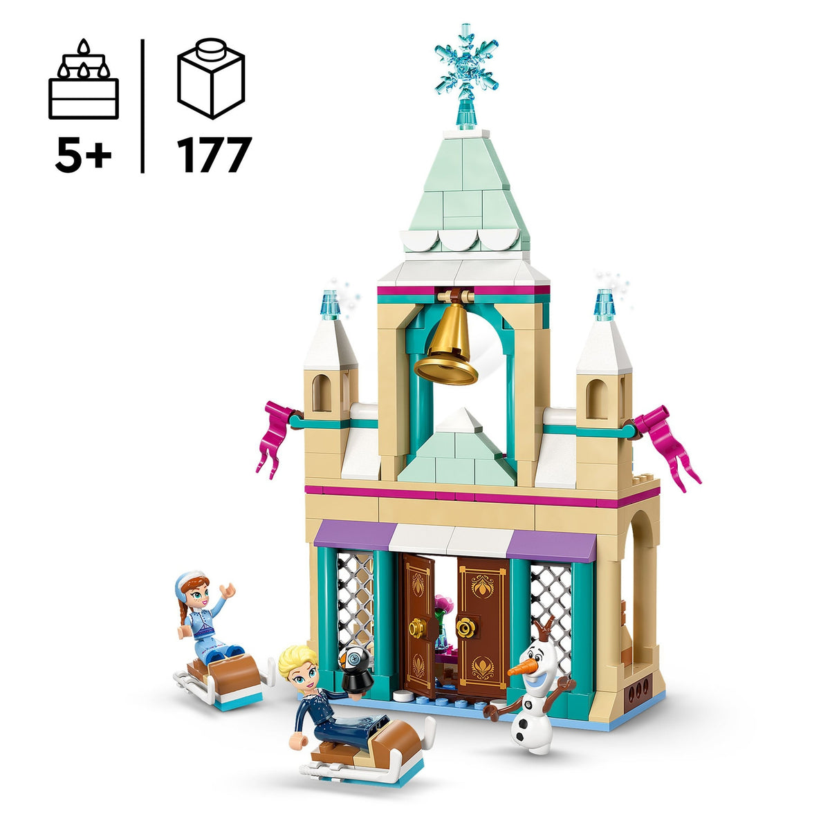 LEGO Disney Princess Le Château de Glace d'Arendelle 43265