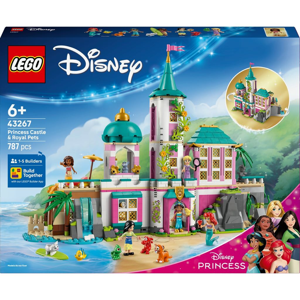 LEGO Disney Princess Le Château des Princesses et les Animaux Royaux 43267
