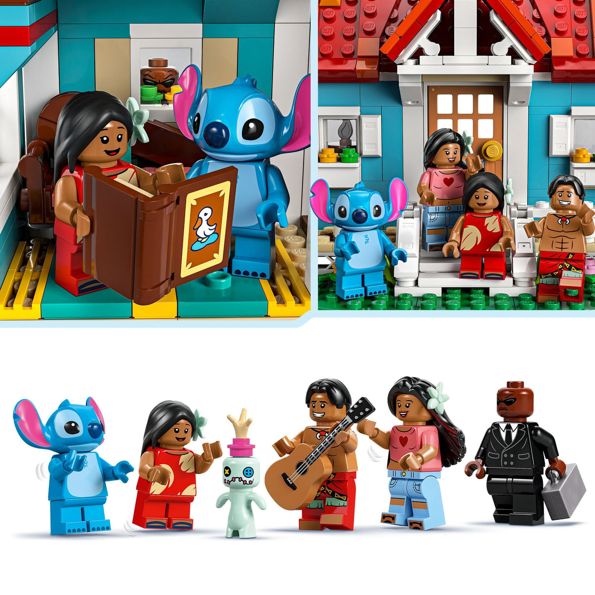 LEGO Disney La Maison sur la Plage de Lilo et Stitch 43268