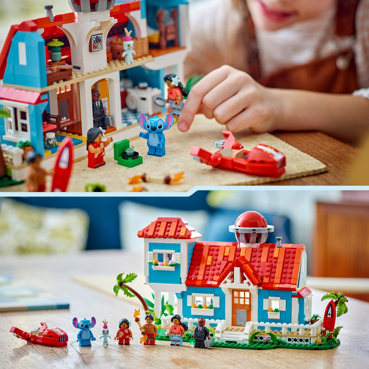 LEGO Disney La Maison sur la Plage de Lilo et Stitch 43268