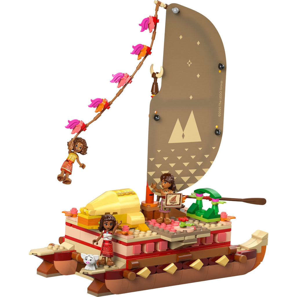 LEGO Disney Princess Le Bateau d'aventure de Vaiana 43270
