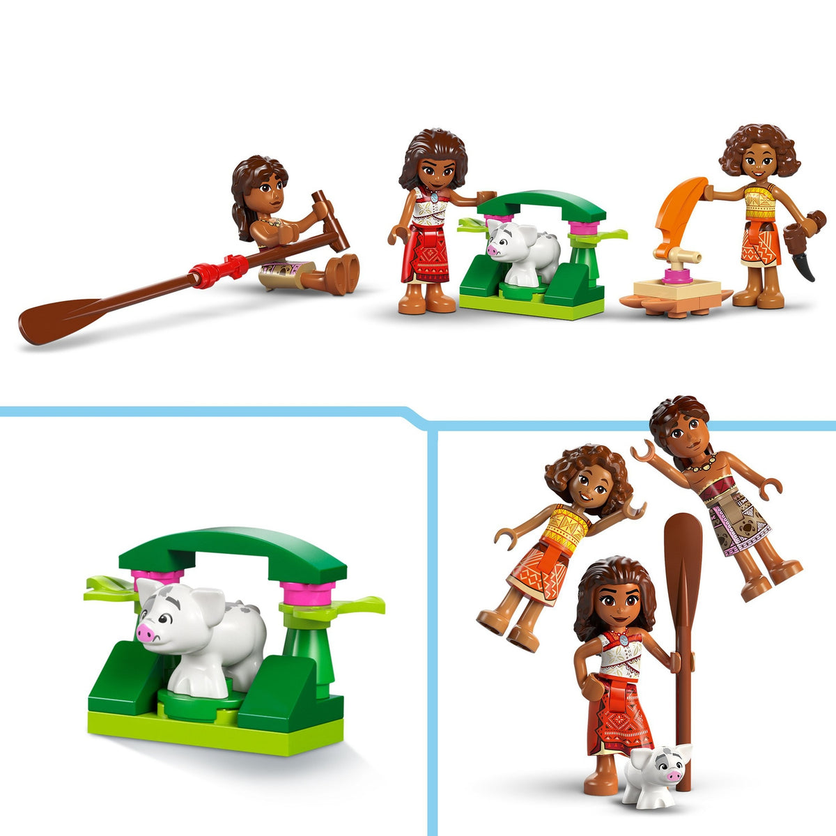 LEGO Disney Princess Le Bateau d'aventure de Vaiana 43270