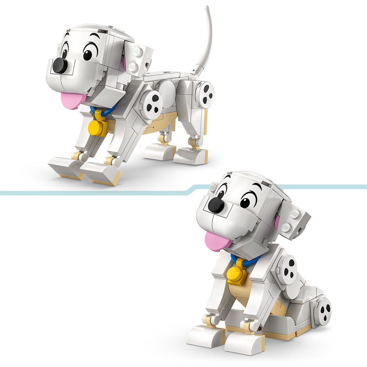 LEGO Disney Lucky et Penny, les chiots des 101 Dalmatiens