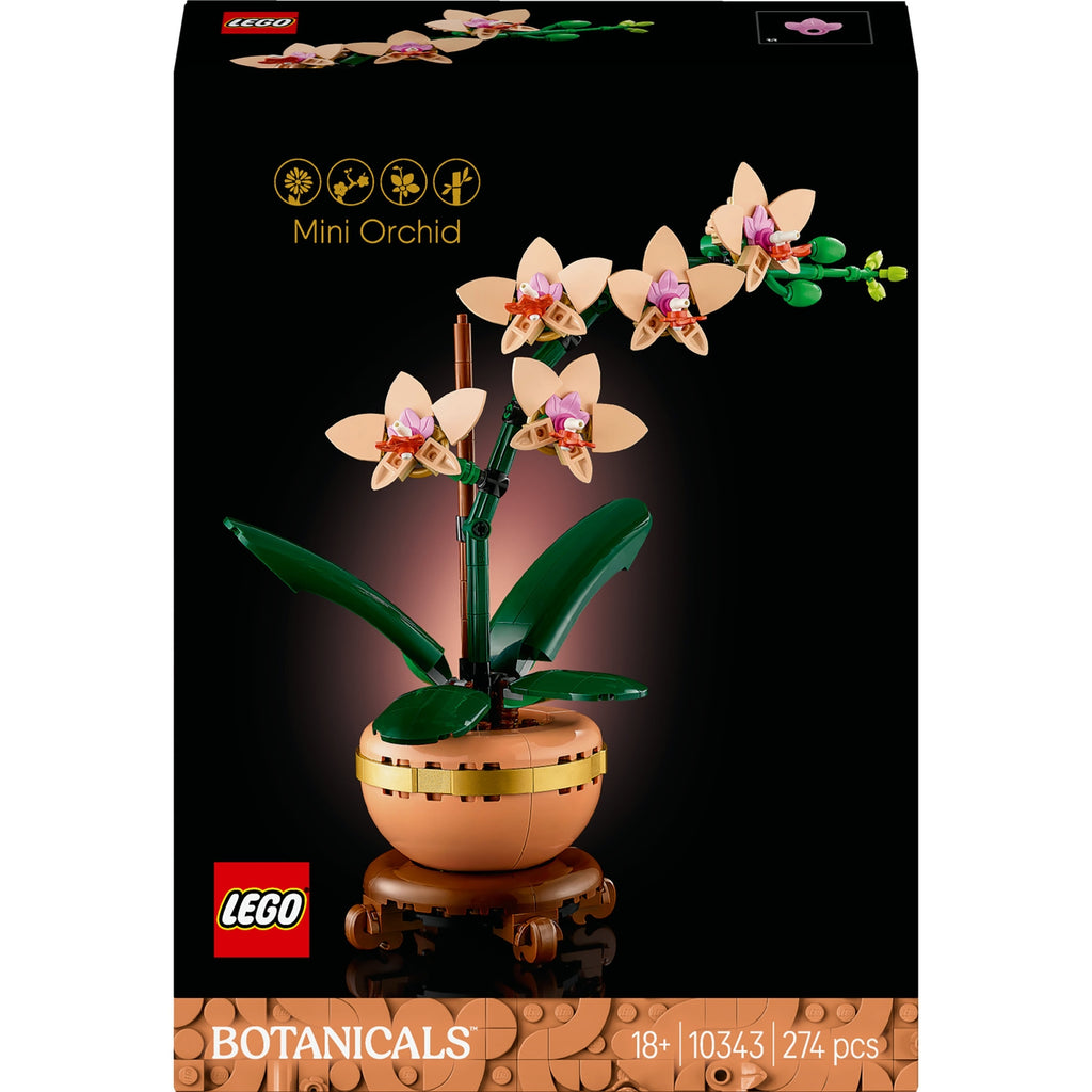 LEGO Botanicals L'Orchidée Miniature 10343