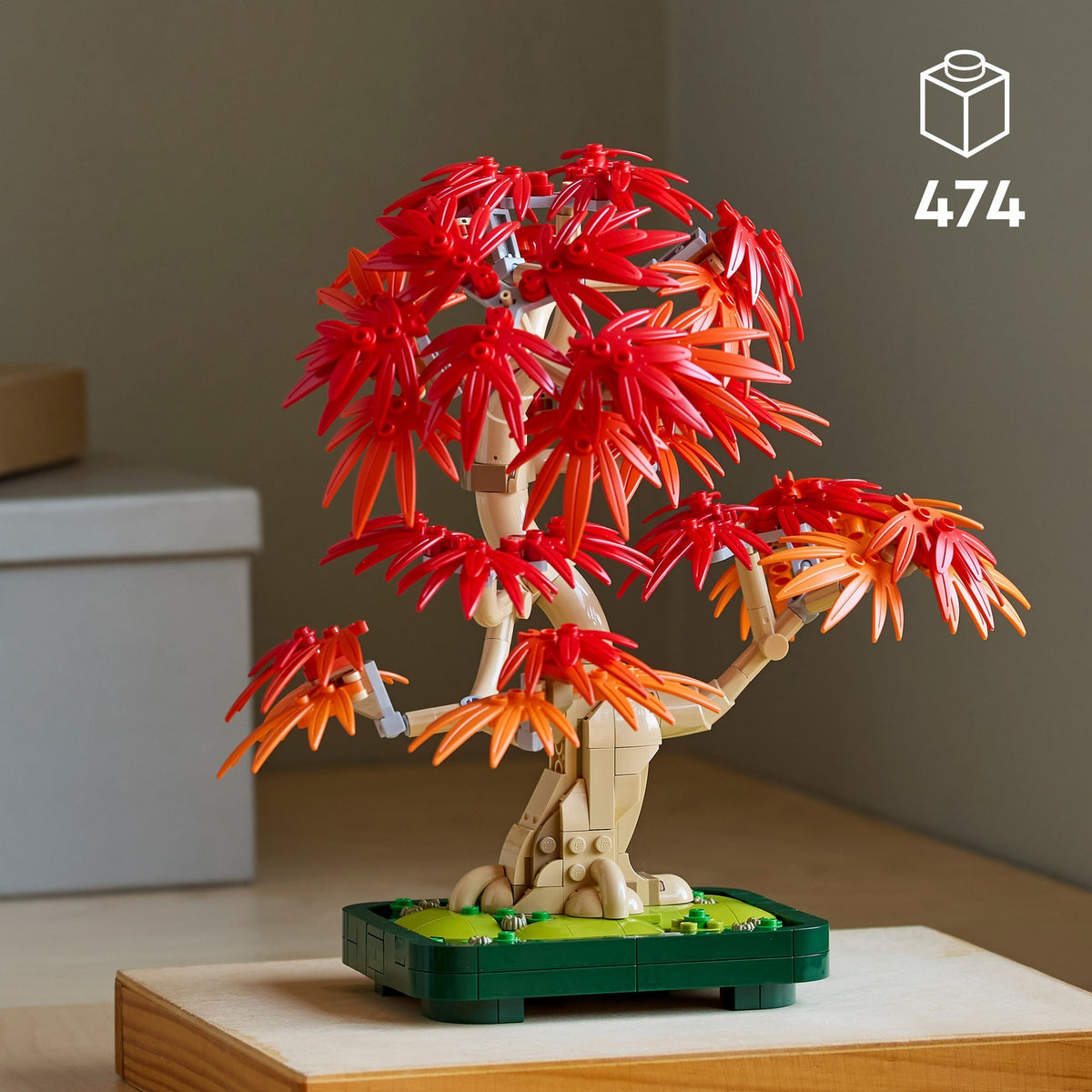 LEGO Botanicals Bonsaï d’Érable Rouge du Japon 10348
