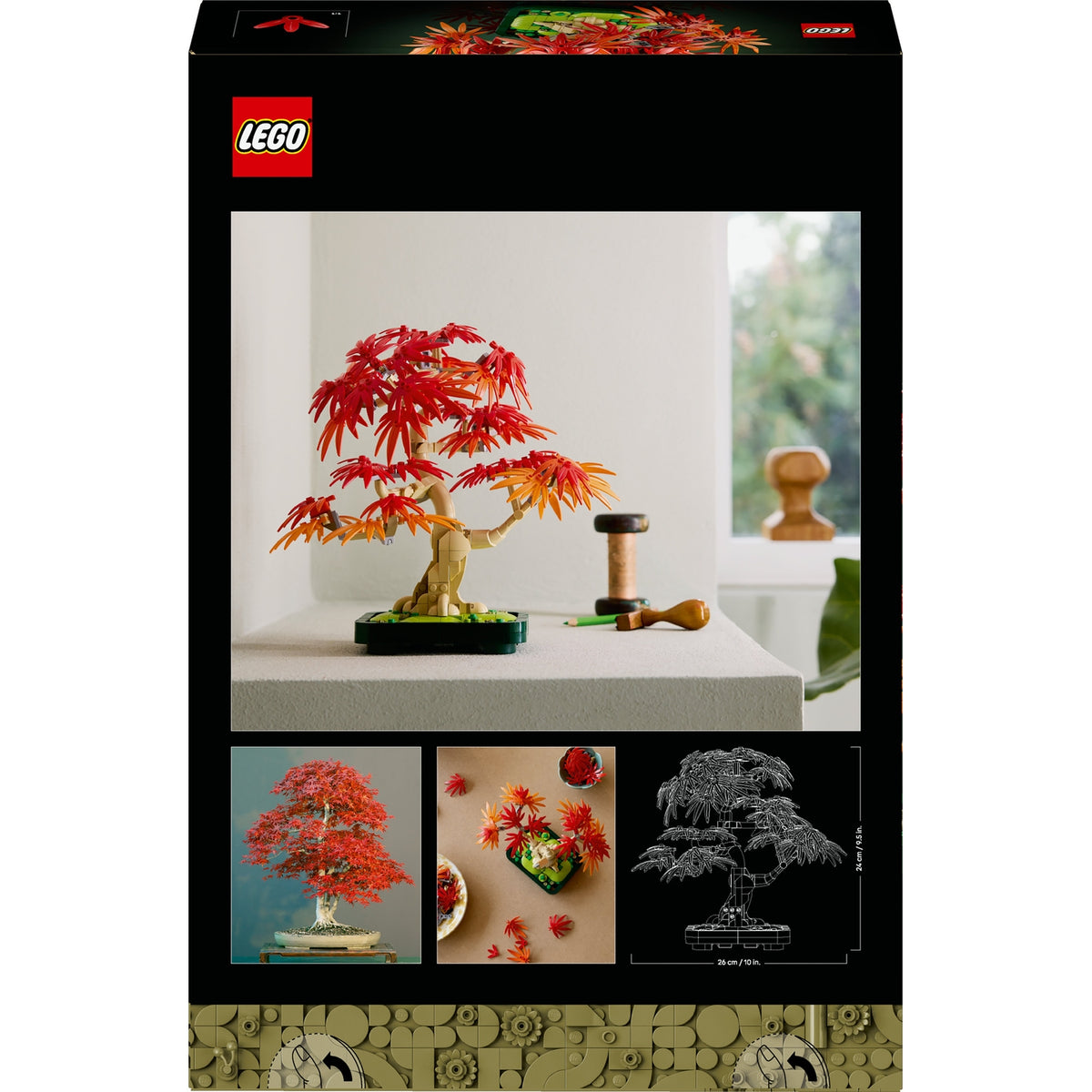 LEGO Botanicals Bonsaï d’Érable Rouge du Japon 10348