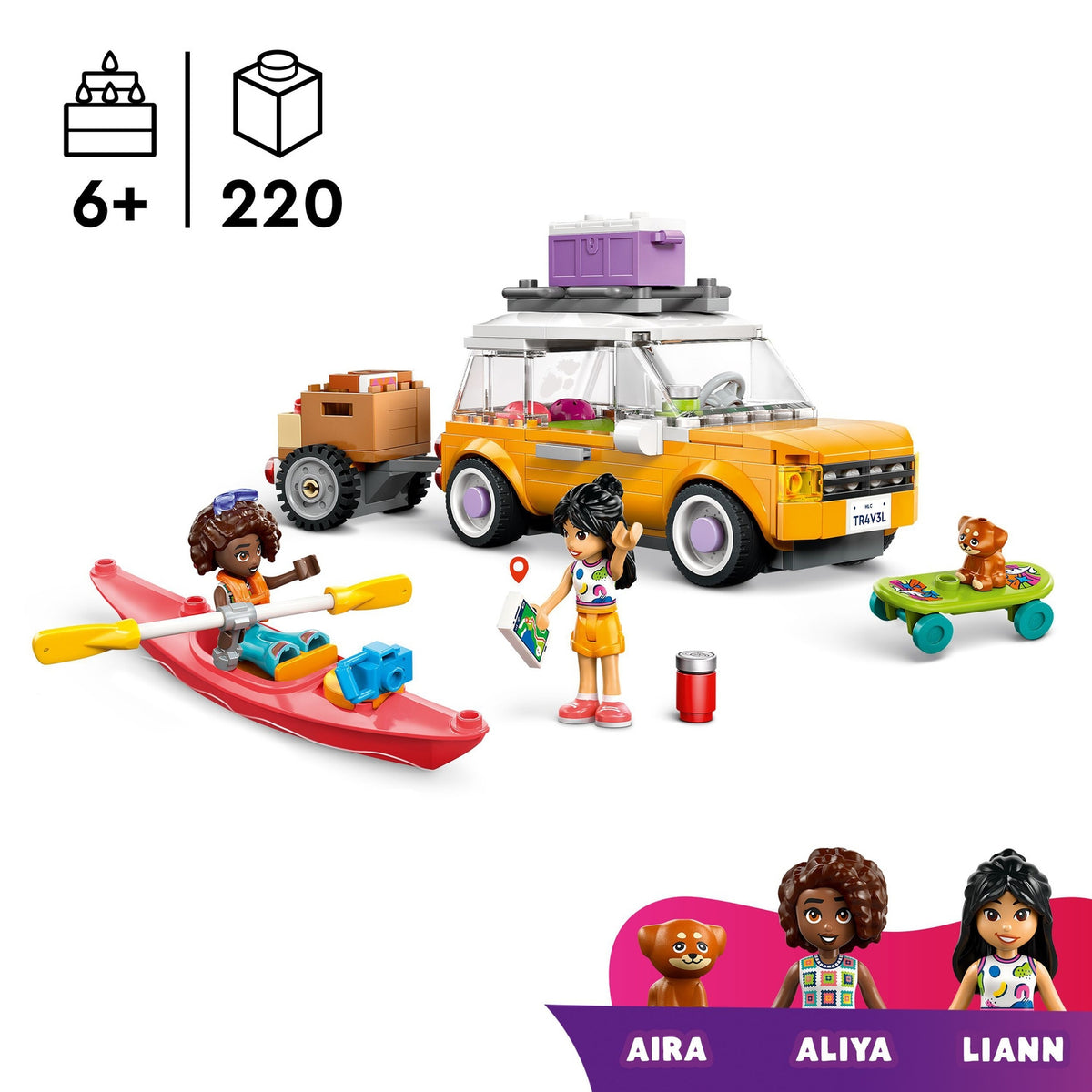 LEGO Friends Voyage en Voiture entre Amies 42659