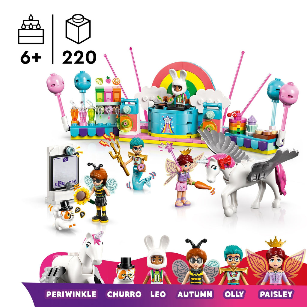 LEGO Friends Soirée Déguisée avec une licorne et une fée 42661