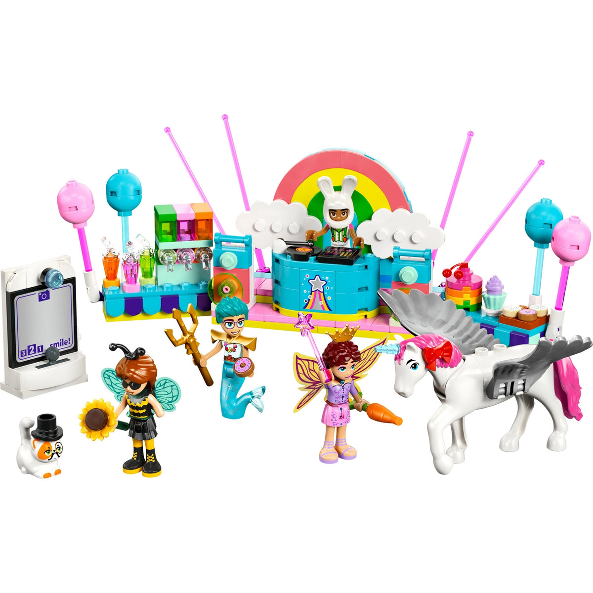 LEGO Friends Soirée Déguisée avec une licorne et une fée 42661