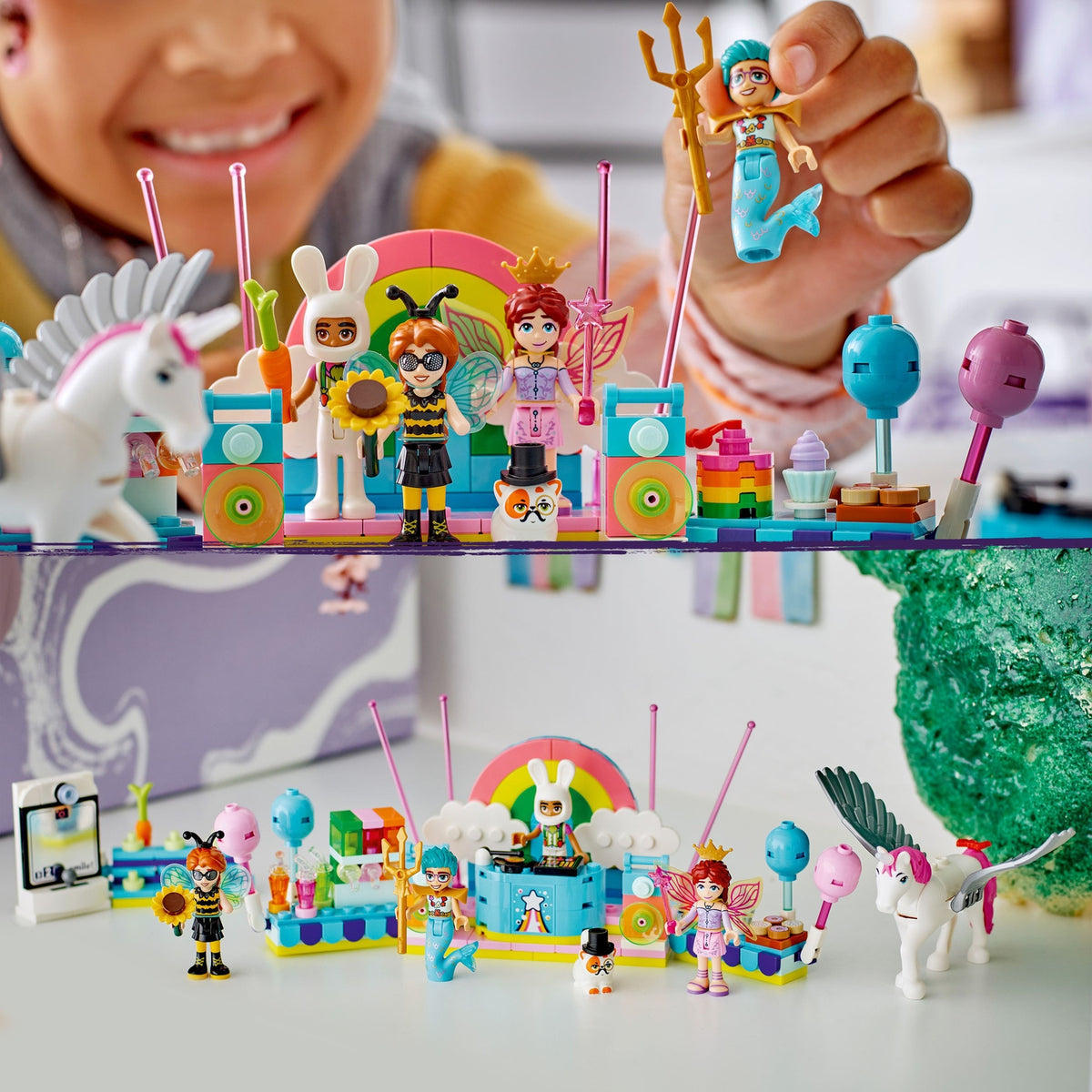 LEGO Friends Soirée Déguisée avec une licorne et une fée 42661