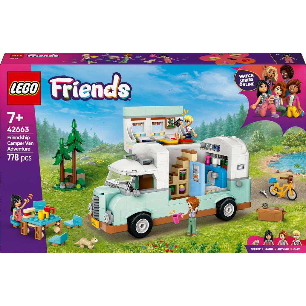 LEGO Friends Camping-Car de l'Amitié 42663