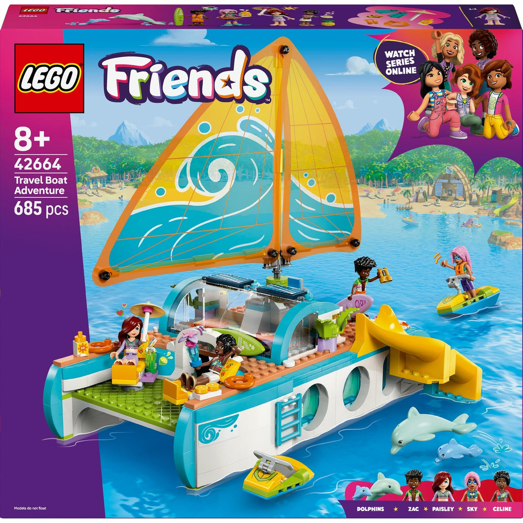 LEGO Friends L’Aventure en Bateau 42664