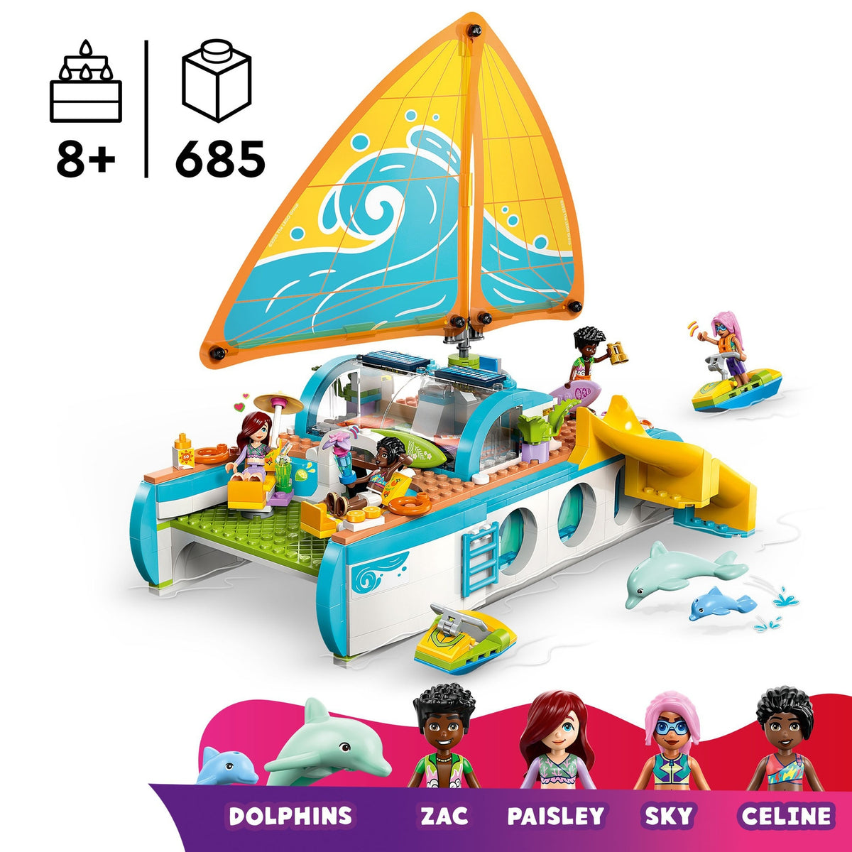 LEGO Friends L’Aventure en Bateau 42664
