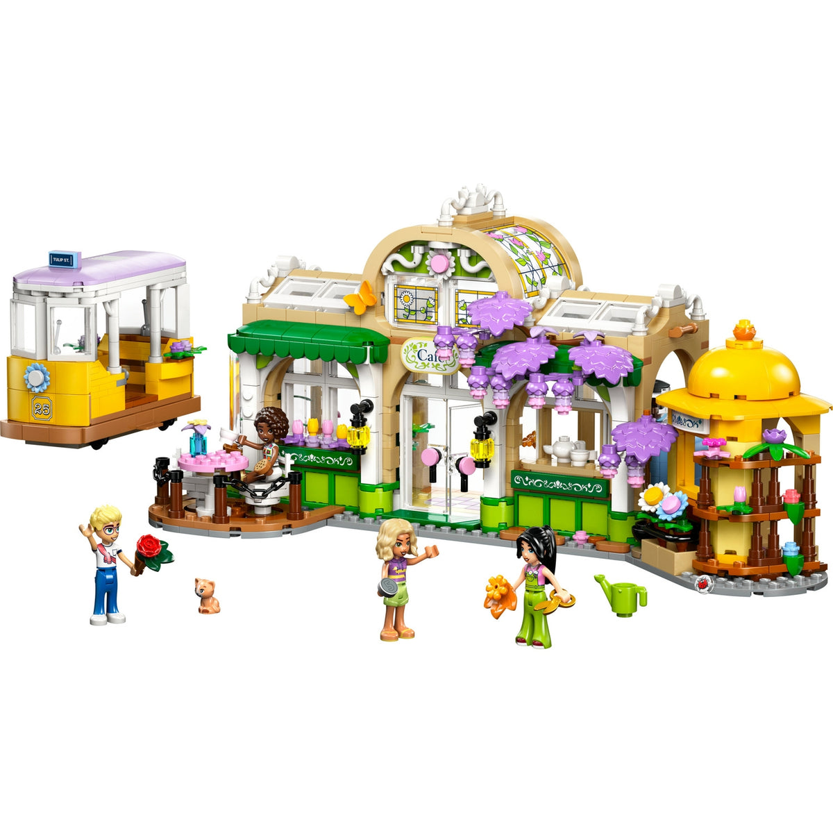 LEGO Friends Café des Plantes et Kiosque à Fleurs 42671