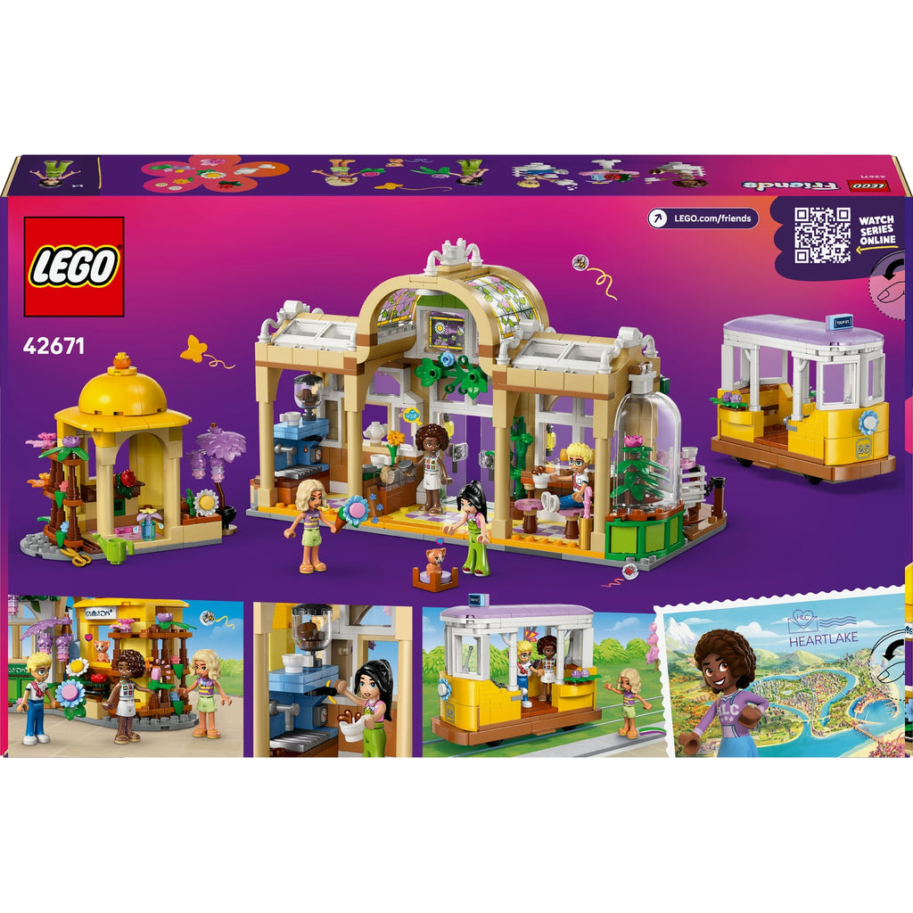 LEGO Friends Café des Plantes et Kiosque à Fleurs 42671