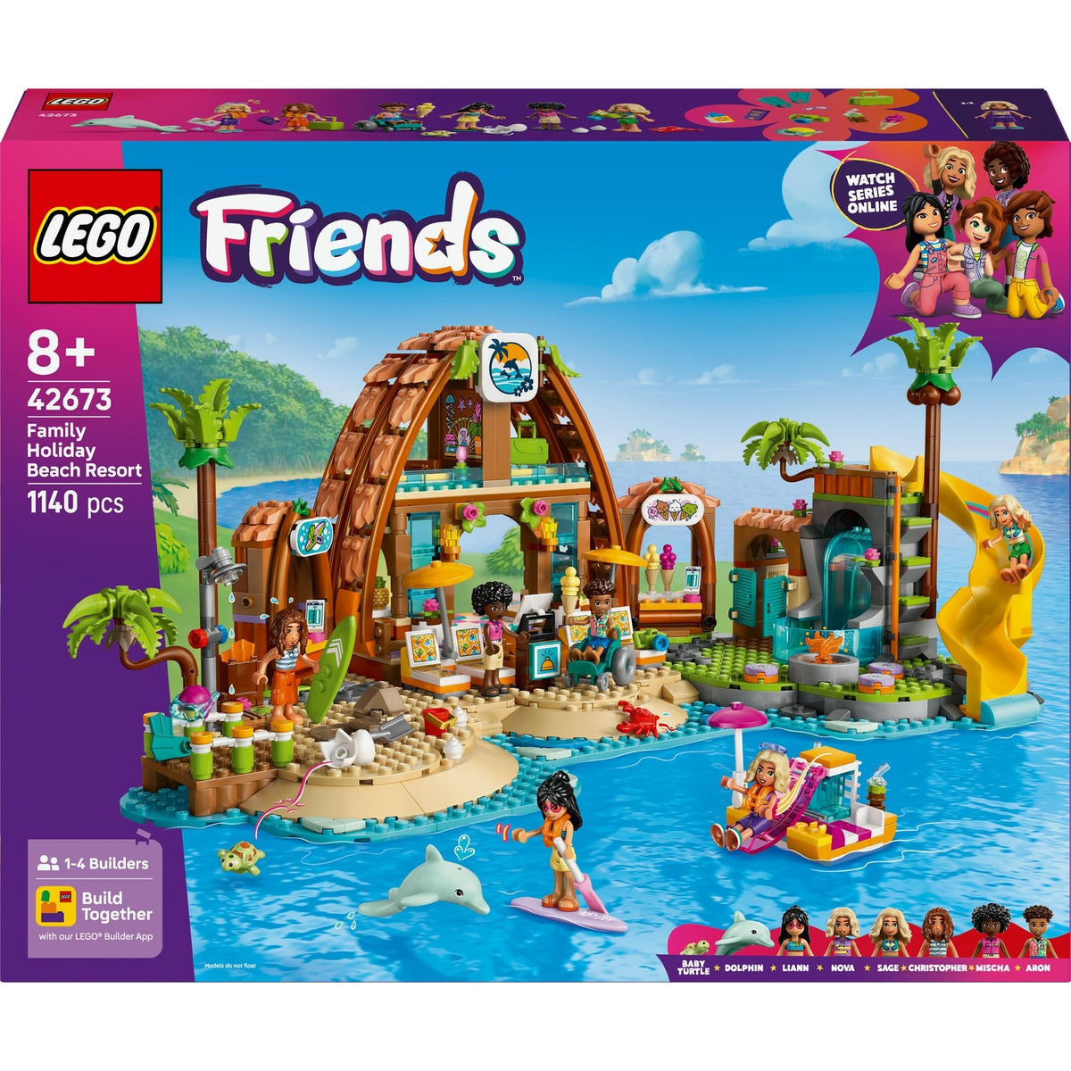 LEGO Friends Vacances à l’Hôtel de la Plage 42673