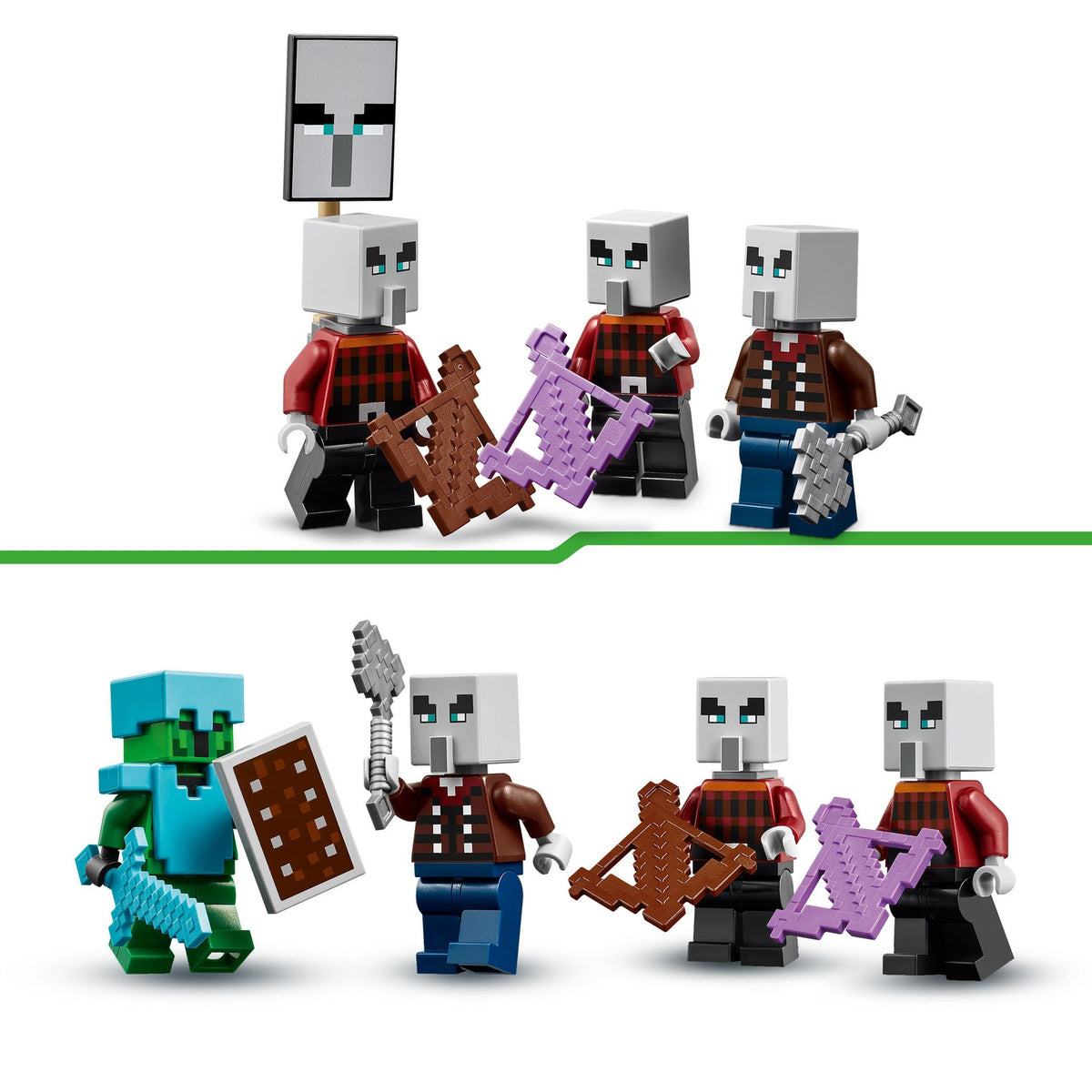 LEGO Minecraft La Patrouille d'Illageois de Désert 21267